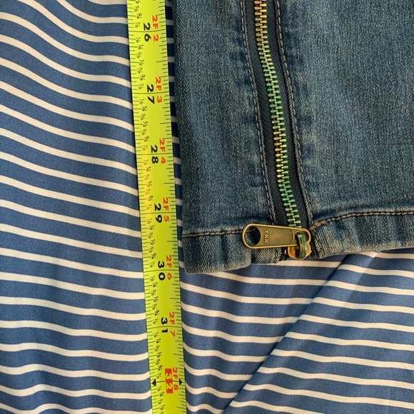 Free People BOHO Skinny Jeans with zipper detail - Picture 11 of 13